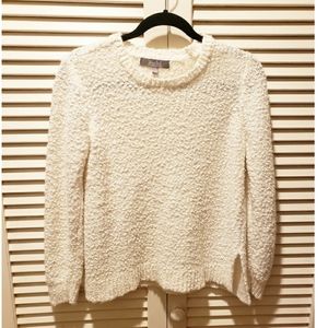 White long sleeve sweater